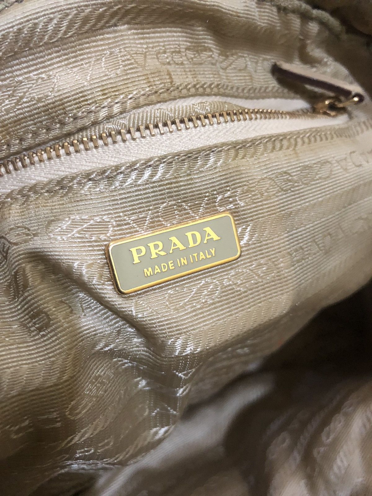 Prada VINTAGE PRADA TOTE BEG NYLON PLUS LEATHER MADE IN ITALY Size ONE SIZE - 5 Thumbnail