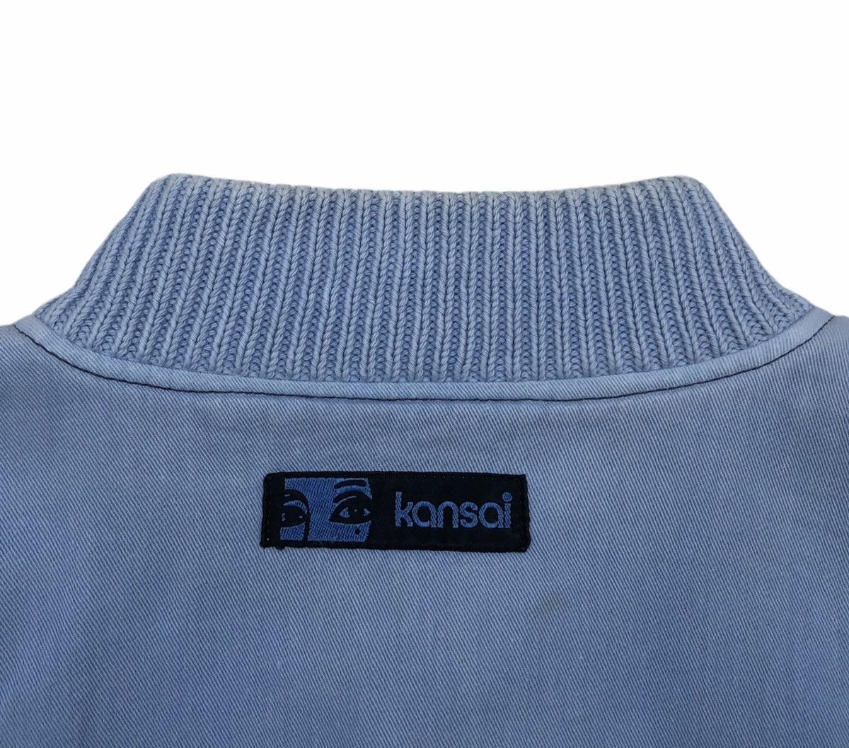 Kansai Yamamoto Archive Vintage 80s Kansai Yamamoto eyes bomber jacket Size US M / EU 48-50 / 2 - 11 Thumbnail
