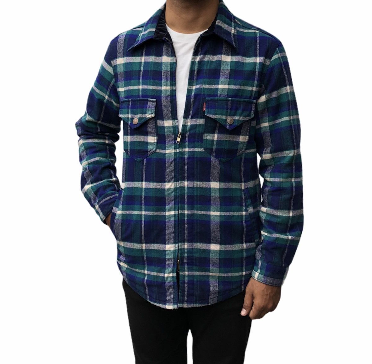 Levi's Levi's Jacket With Quilted Lined Size US L / EU 52-54 / 3 - 4 Thumbnail