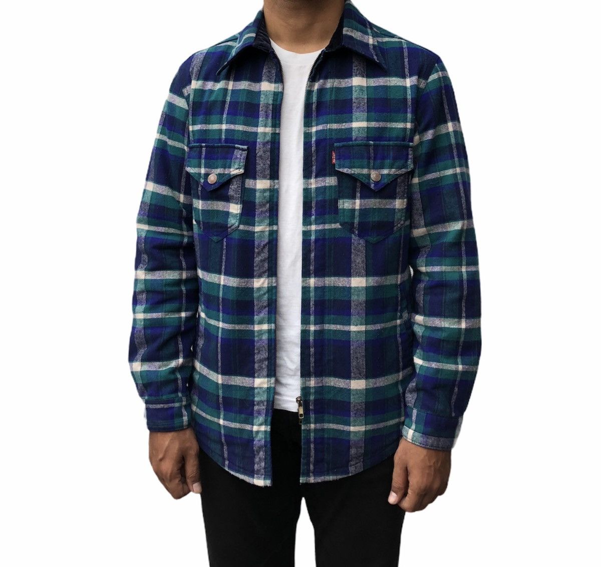 Levi's Levi's Jacket With Quilted Lined Size US L / EU 52-54 / 3 - 2 Thumbnail