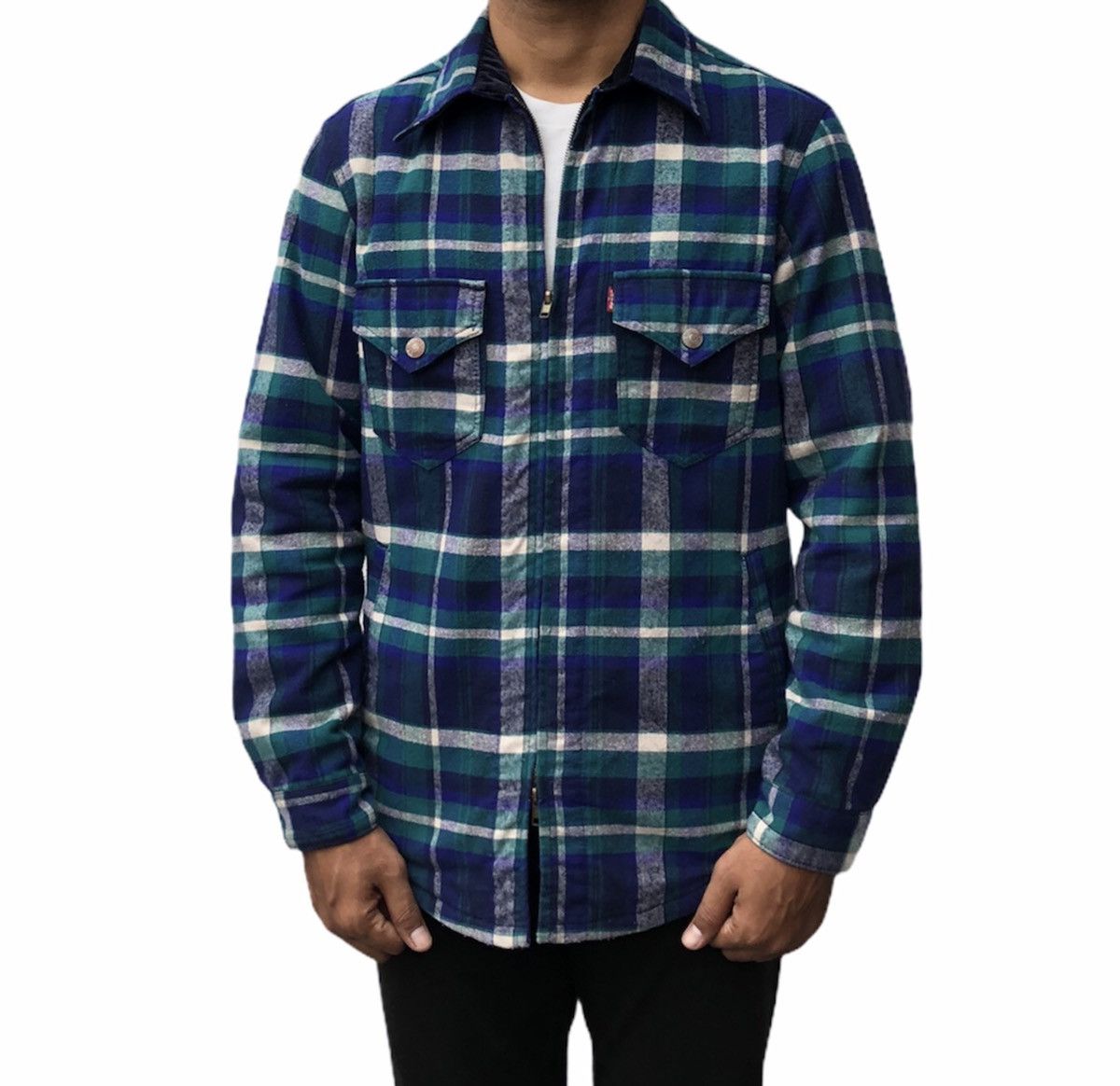 Levi's Levi's Jacket With Quilted Lined Size US L / EU 52-54 / 3 - 1 Thumbnail