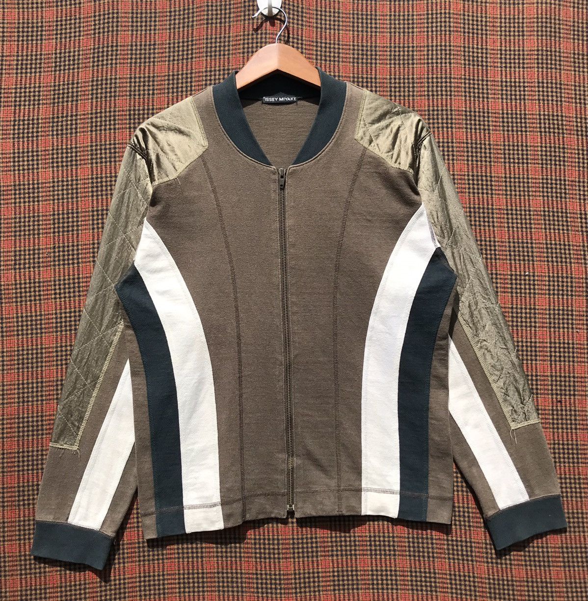 image of Hot ItemIssey Miyake Jacket Japanese Designer in Brown, Men's (Size Medium)