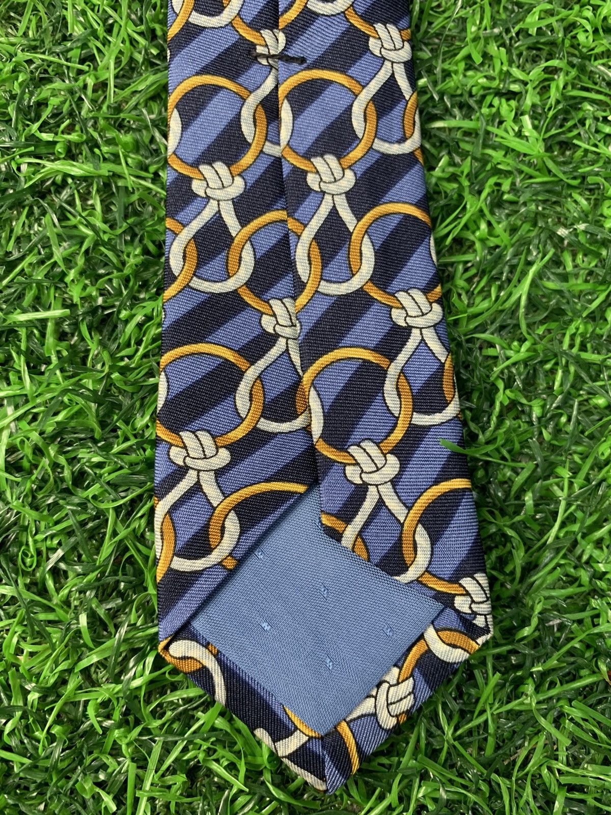Celine Celine Paris Made in Spain Men's Neck Tie Size ONE SIZE - 5 Thumbnail