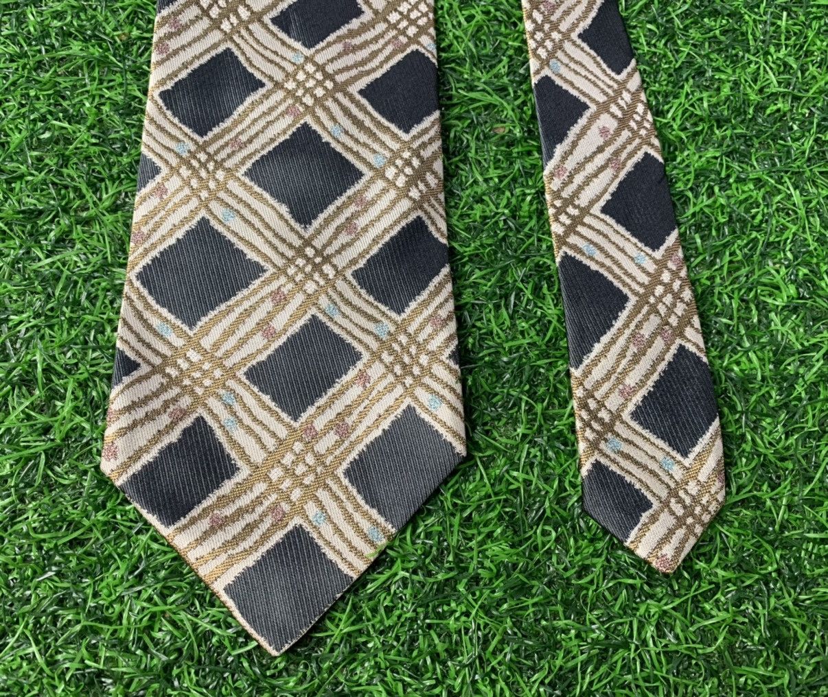 Issey Miyake Issey Miyake Design Men's Neck Tie 100 Polyester Size ONE SIZE - 3 Thumbnail
