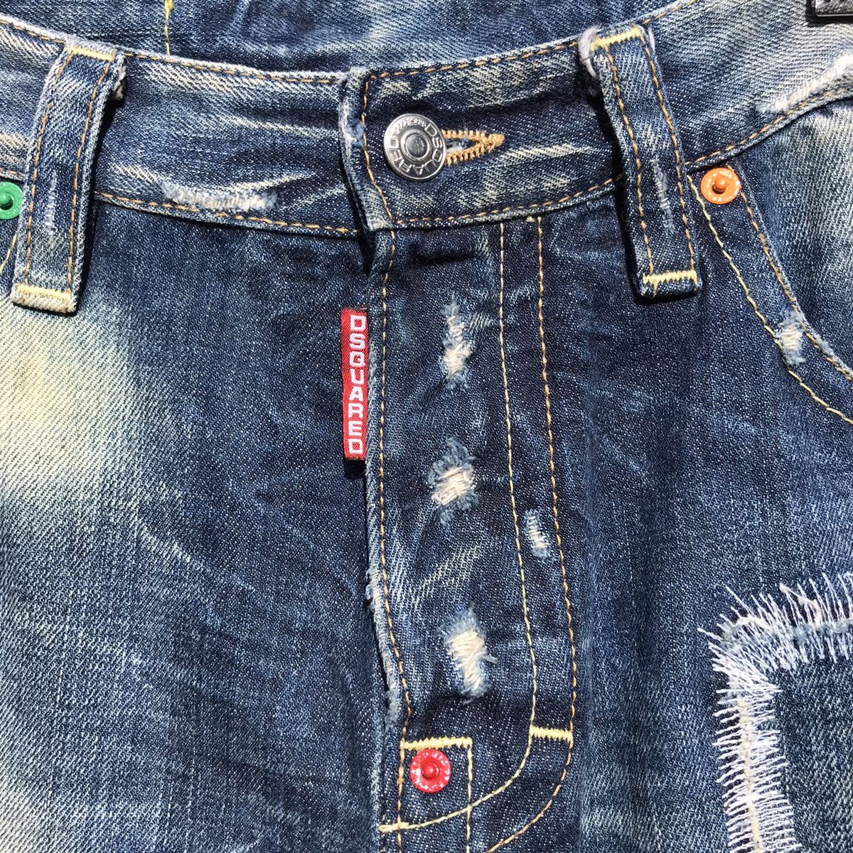Dsquared2 🔥Distressed🔥Dsquared2 Distressed Denim Dsquared Jeans Size US 32 / EU 48 - 11 Thumbnail