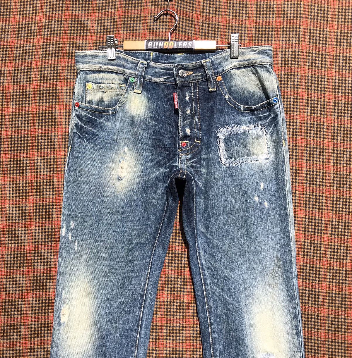 Dsquared2 🔥Distressed🔥Dsquared2 Distressed Denim Dsquared Jeans Size US 32 / EU 48 - 4 Thumbnail
