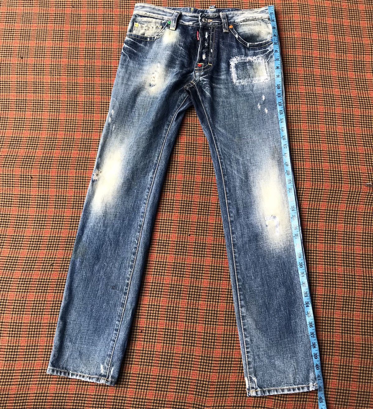 Dsquared2 🔥Distressed🔥Dsquared2 Distressed Denim Dsquared Jeans Size US 32 / EU 48 - 25 Thumbnail