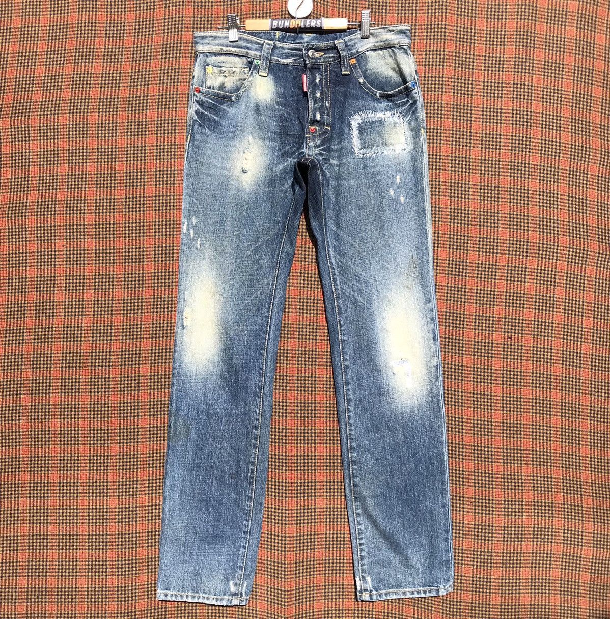 Dsquared2 🔥Distressed🔥Dsquared2 Distressed Denim Dsquared Jeans Size US 32 / EU 48 - 2 Thumbnail