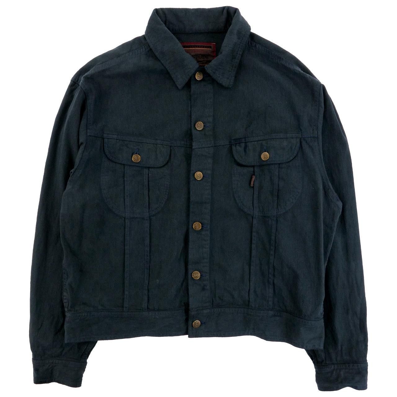 Vintage YSL Yves Saint Laurent Denim Jacket Size L