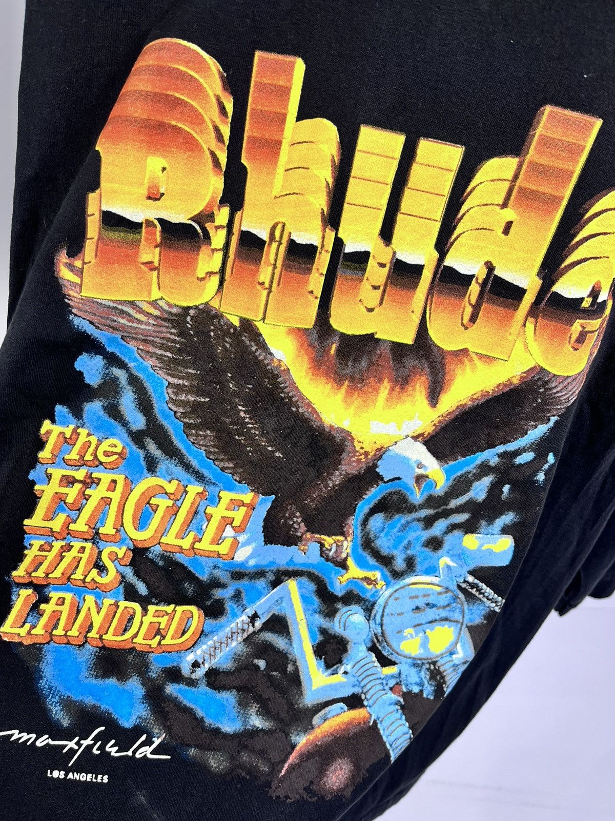 Maxfield Los Angeles × Rhude Eagle Print LS T-Shirt Size US M / EU 48-50 / 2 - 4 Thumbnail