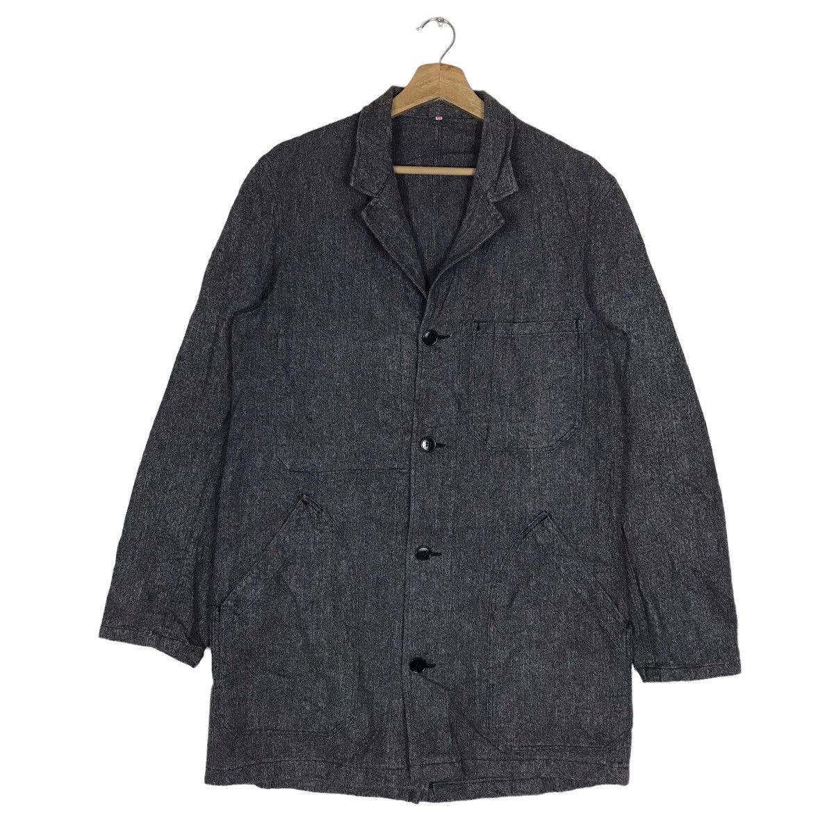 Vintage 90s Vetra Sanforized Jeans Denim Parka Workers