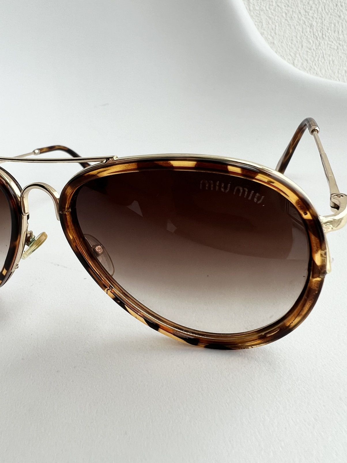Miu Miu Miu Miu Sunglasses Size ONE SIZE - 4 Thumbnail
