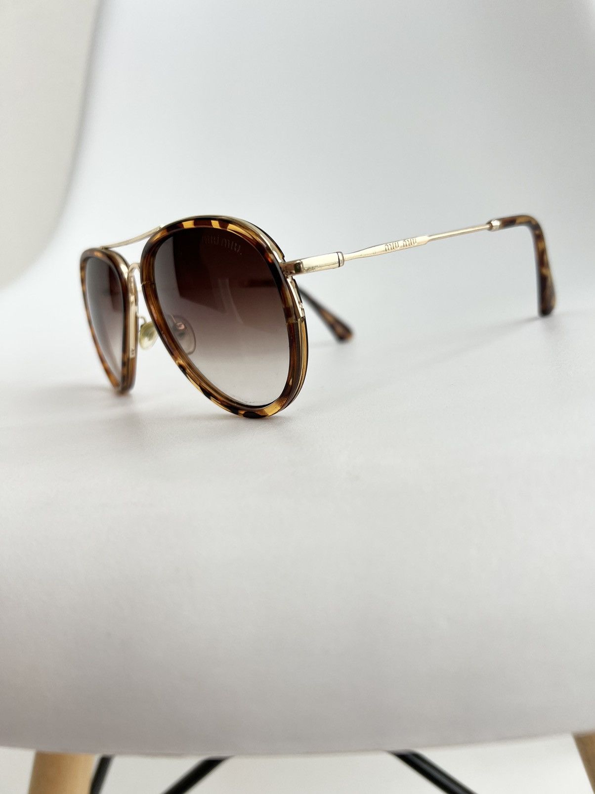 Miu Miu Miu Miu Sunglasses Size ONE SIZE - 3 Thumbnail