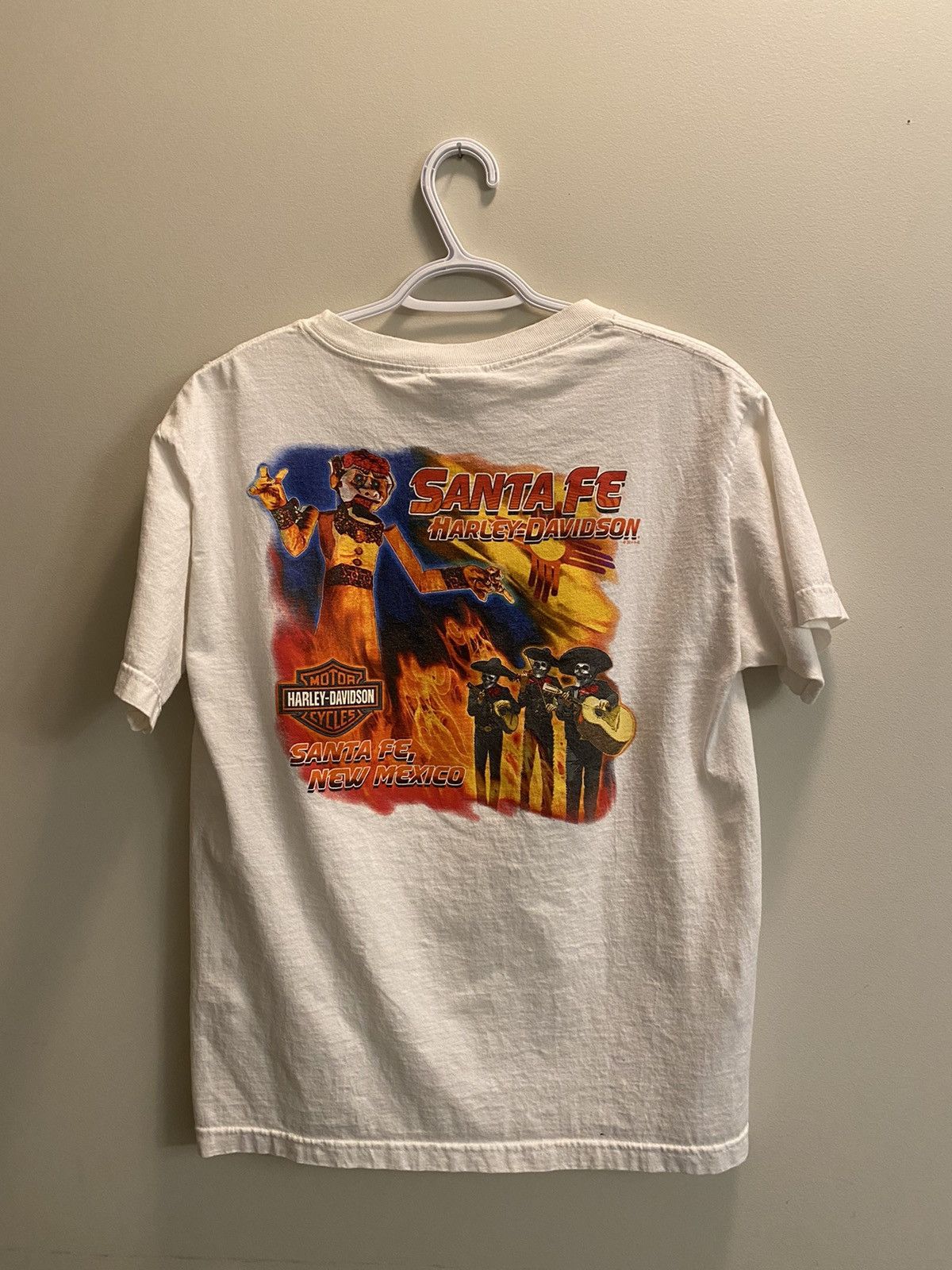 Harley Davidson × Vintage Vintage Harley Davidson 2014 Santa Fe New Mexico Mariachi Size US M / EU 48-50 / 2 - 1 Thumbnail
