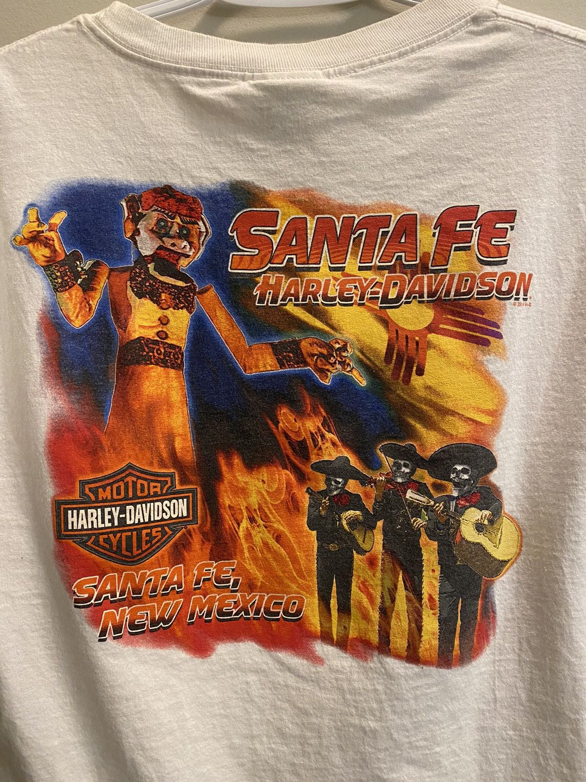 Harley Davidson × Vintage Vintage Harley Davidson 2014 Santa Fe New Mexico Mariachi Size US M / EU 48-50 / 2 - 3 Thumbnail