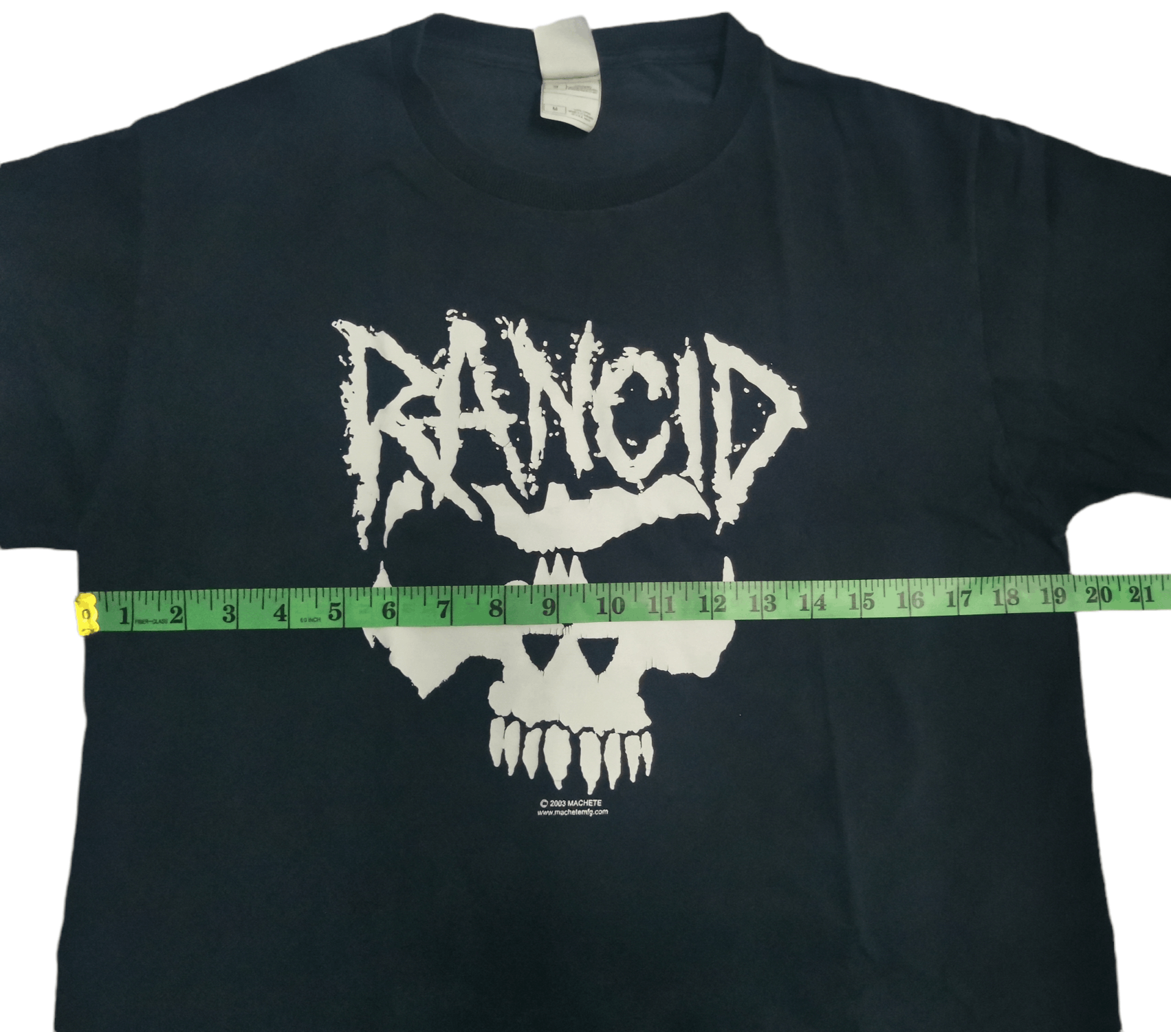 Band Tees Vintage Rancid Punk Rock Tee Skull Exploited The Clash Size US M / EU 48-50 / 2 - 5 Thumbnail