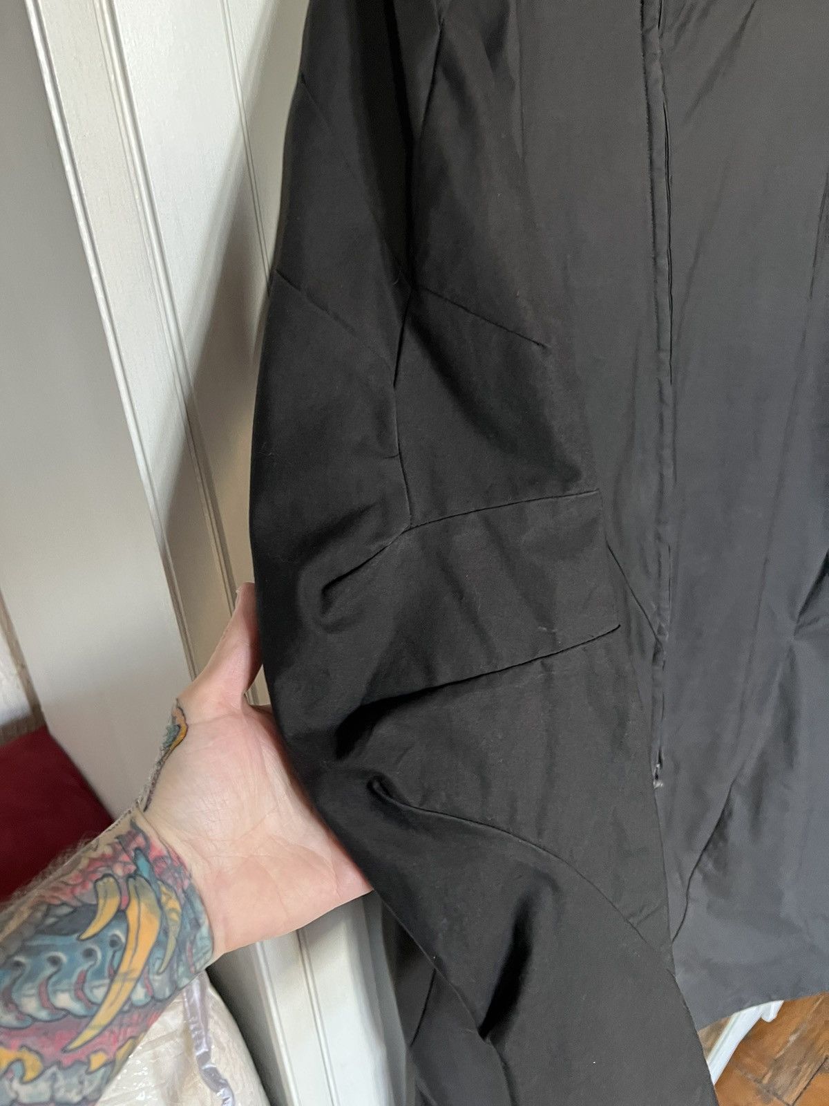 Leon Emanuel Blanck Leon Emanuel Blanck Lightweight Distortion Trench Coat Size US M / EU 48-50 / 2 - 4 Thumbnail