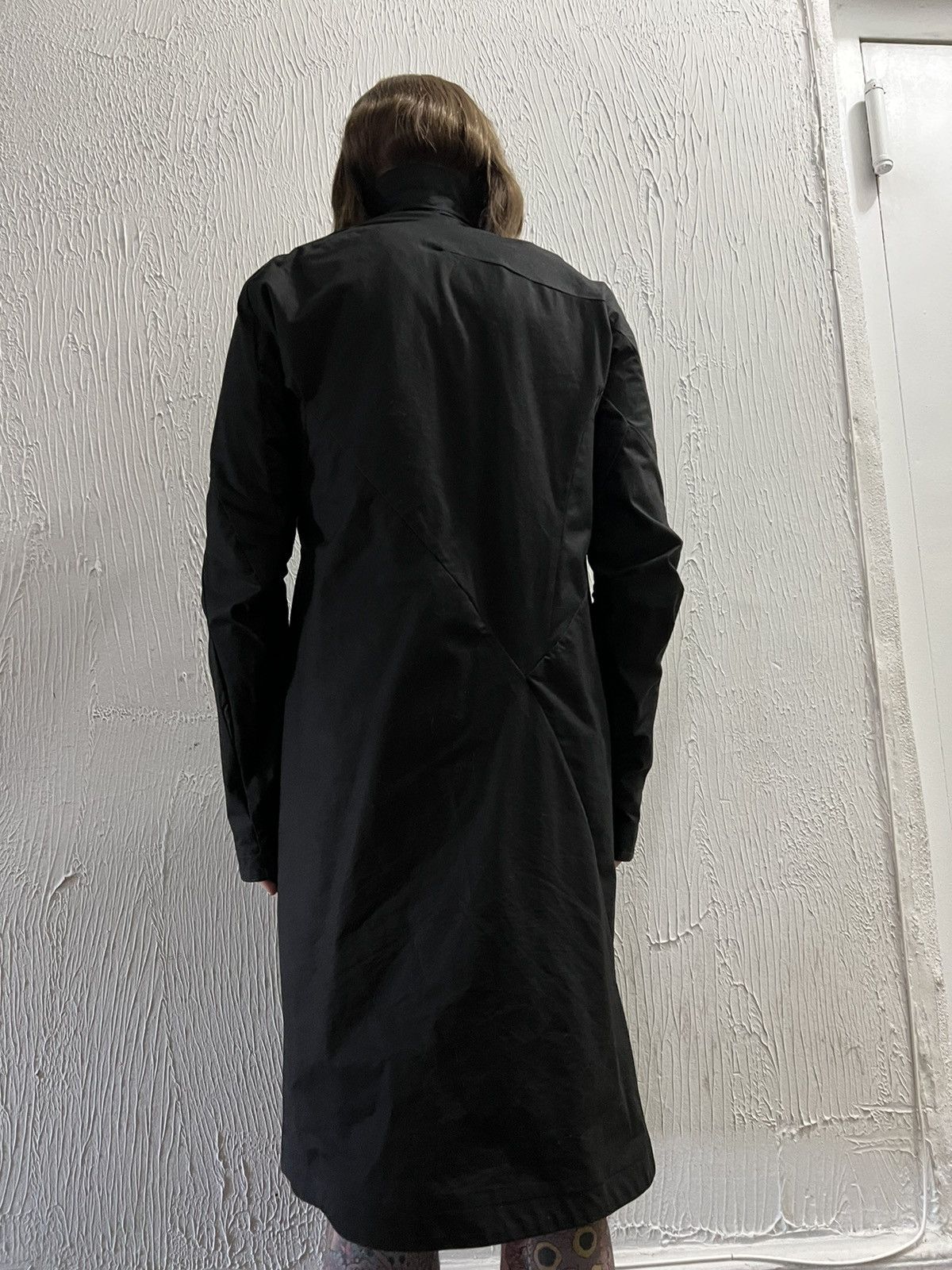 ジャケット・アウター LEON EMANUEL BLANCK Trench Coat hide-m | LEON EMANUEL BLANCK Distortion Officer Coat, black