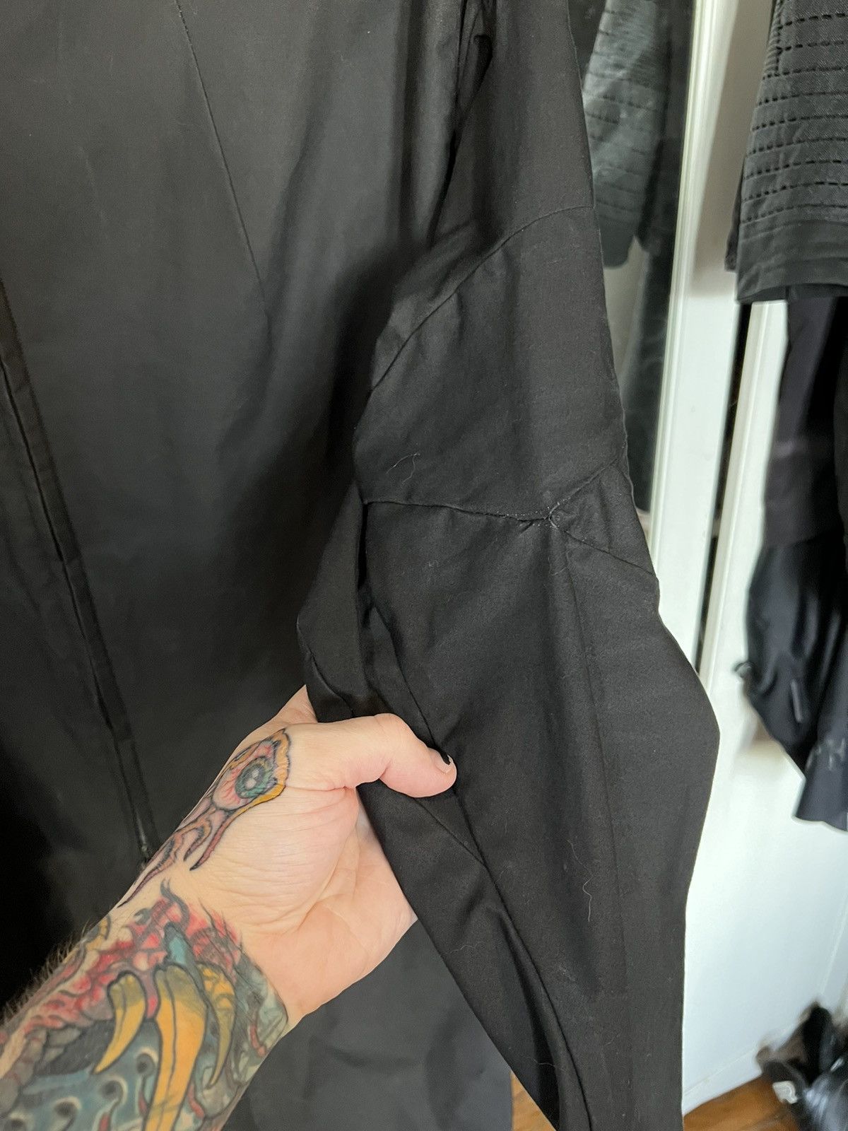 Leon Emanuel Blanck Leon Emanuel Blanck Lightweight Distortion Trench Coat Size US M / EU 48-50 / 2 - 6 Thumbnail