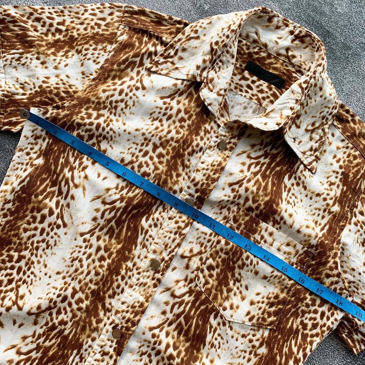 If Six Was Nine × Japanese Brand × Le Grande Bleu (L.G.B.) 🔥RARE 🔥 Tess Brand snake skin pattern shirt Size US M / EU 48-50 / 2 - 7 Thumbnail