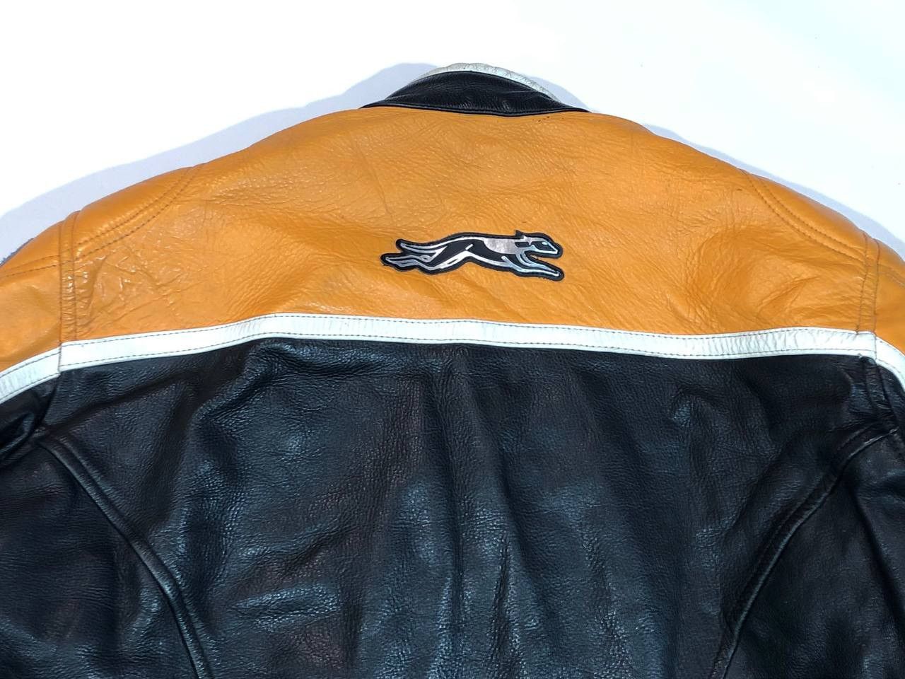 Hunter Hunter Moto Leather Jacket Vintage 90s Racing Size US XL / EU 56 / 4 - 11 Thumbnail