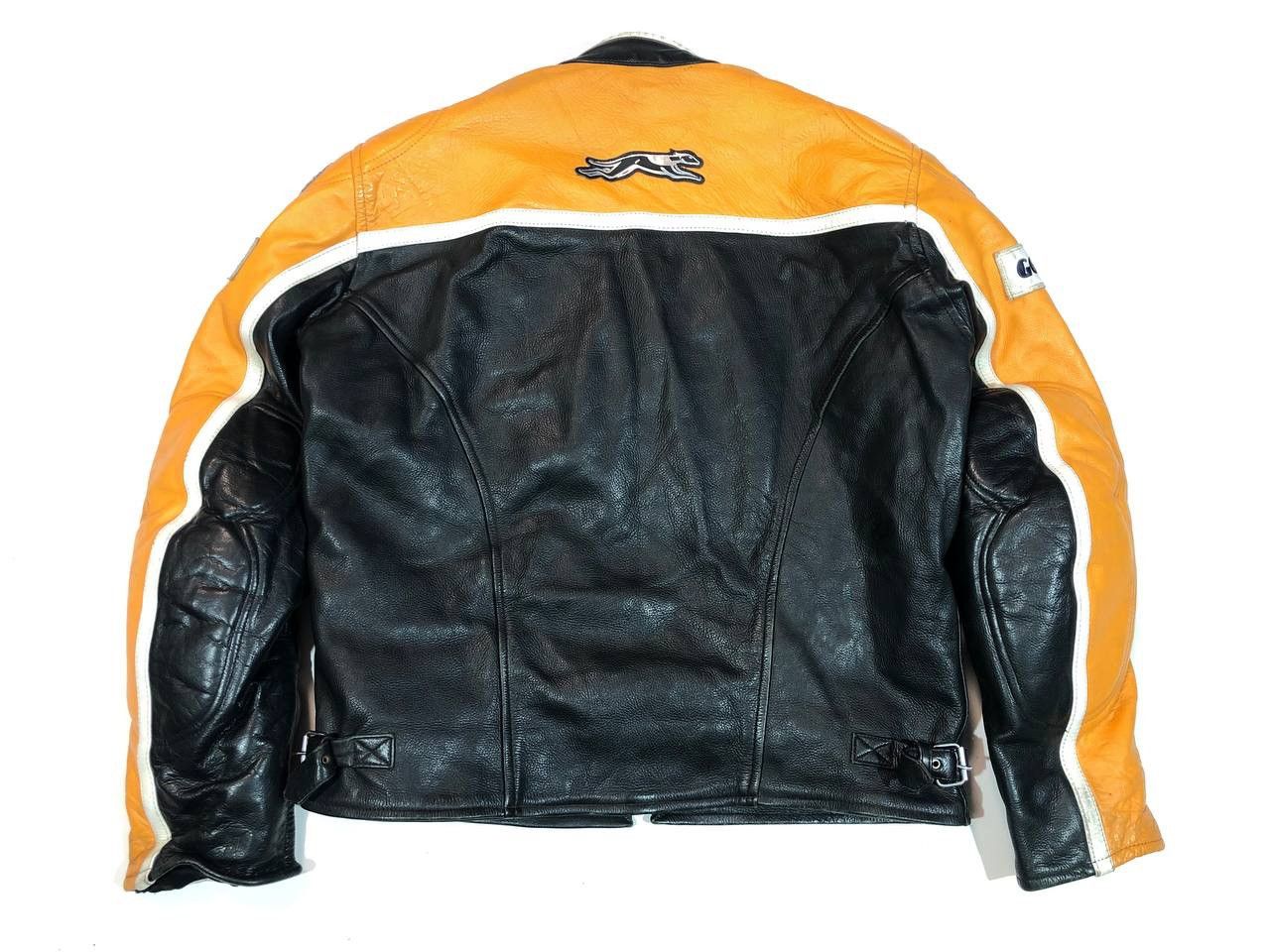Hunter Hunter Moto Leather Jacket Vintage 90s Racing Size US XL / EU 56 / 4 - 10 Thumbnail