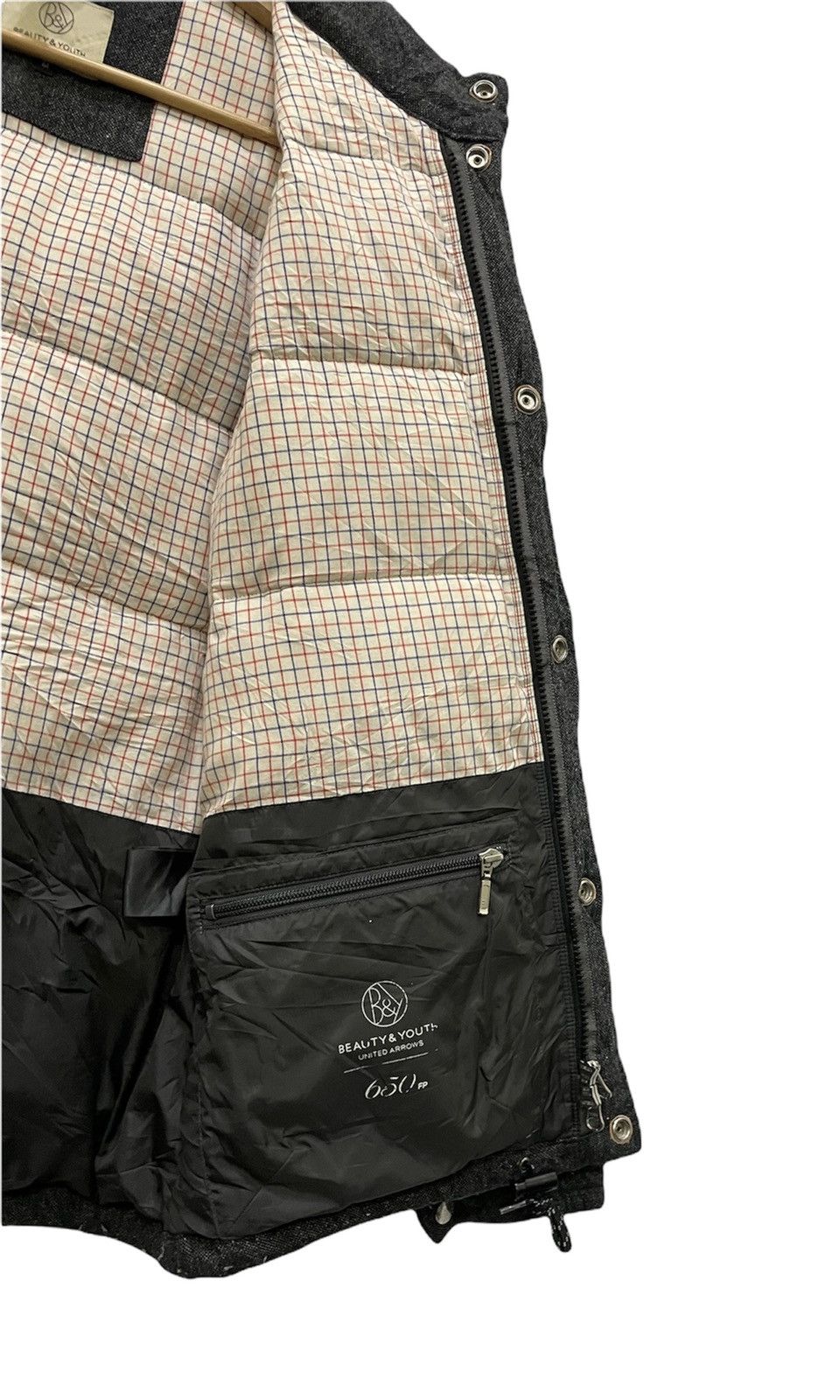 BEAUTY&YOUTH United Arrows Beauty & Youth Wool Cotton Puffer Jacket Size US M / EU 48-50 / 2 - 17 Thumbnail