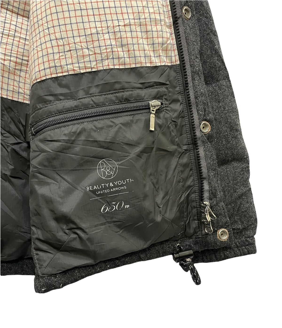 BEAUTY&YOUTH United Arrows Beauty & Youth Wool Cotton Puffer Jacket Size US M / EU 48-50 / 2 - 18 Thumbnail