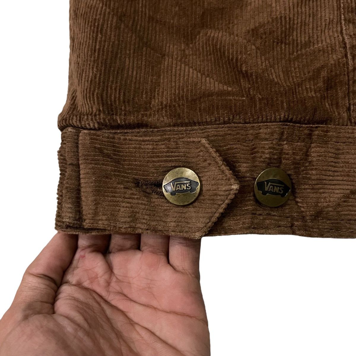 Vans Vans Corduroy Sherpa Fleece Buttons Jacket Size US L / EU 52-54 / 3 - 14 Thumbnail