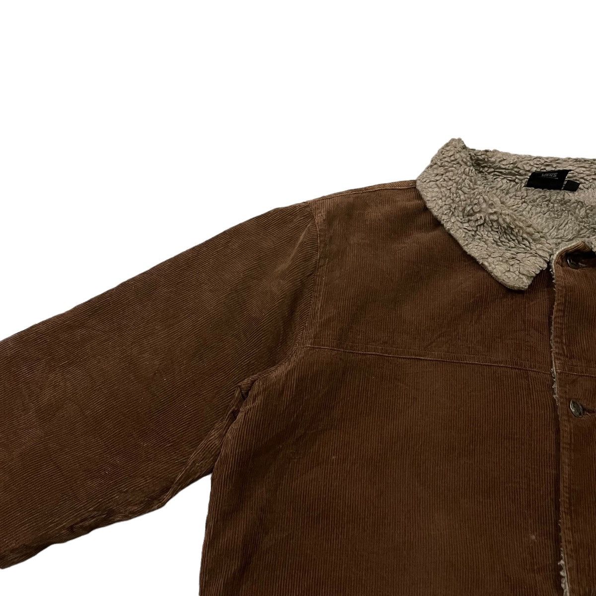 Vans Vans Corduroy Sherpa Fleece Buttons Jacket Size US L / EU 52-54 / 3 - 5 Thumbnail