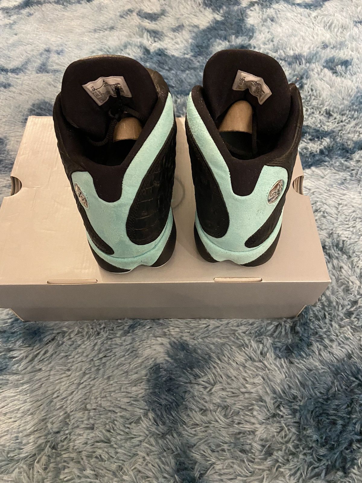 Jordan Brand × Nike Air Jordan 13 Retro Black Island Green Sneaker Size 10 Size US 10 / EU 43 - 6 Thumbnail