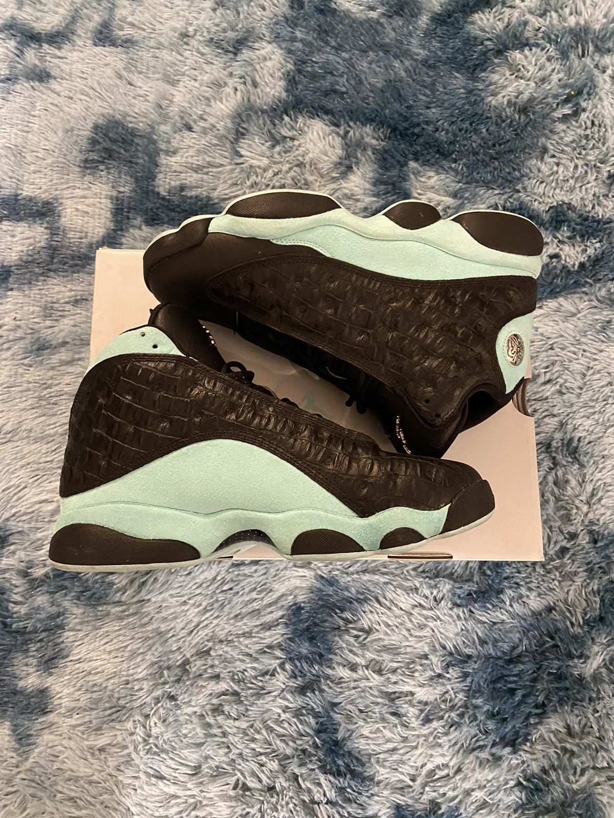 Jordan Brand × Nike Air Jordan 13 Retro Black Island Green Sneaker Size 10 Size US 10 / EU 43 - 3 Thumbnail