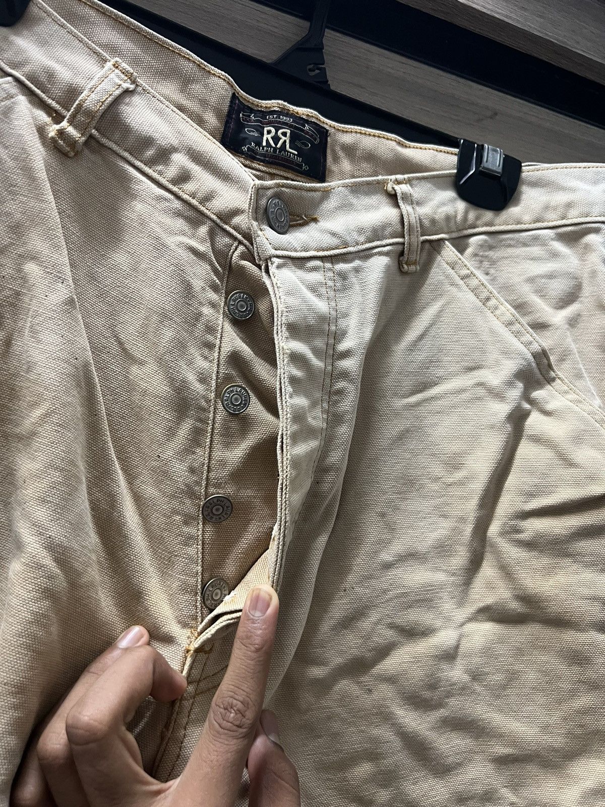 RRL Ralph Lauren RRL 90s multi poket cargo tactical brown vintage Size US 36 / EU 52 - 7 Thumbnail