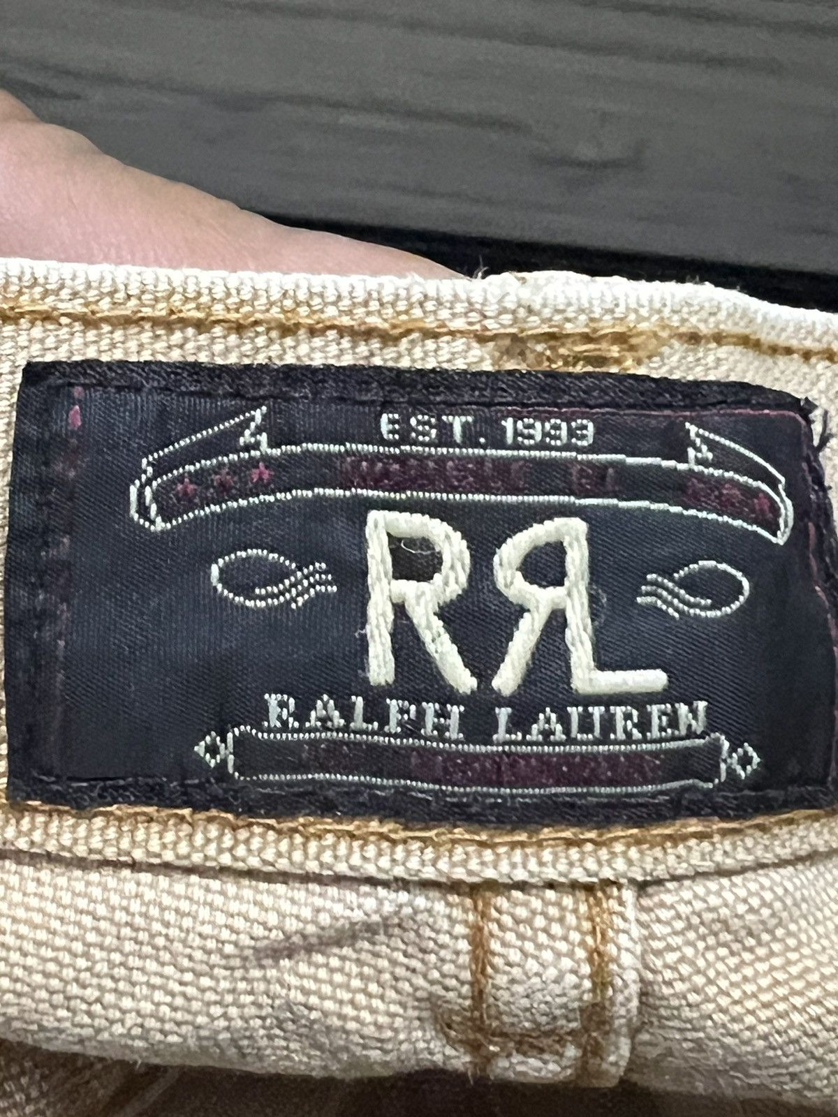 RRL Ralph Lauren RRL 90s multi poket cargo tactical brown vintage Size US 36 / EU 52 - 3 Thumbnail