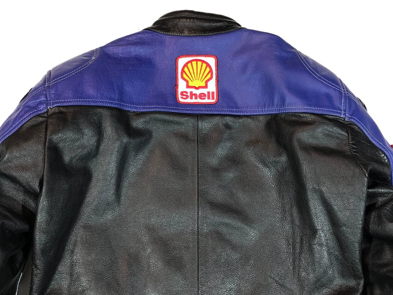 Other Route 69 Bike Shell Michelin Moto Leather Jacket Vintage Size US M / EU 48-50 / 2 - 10 Thumbnail