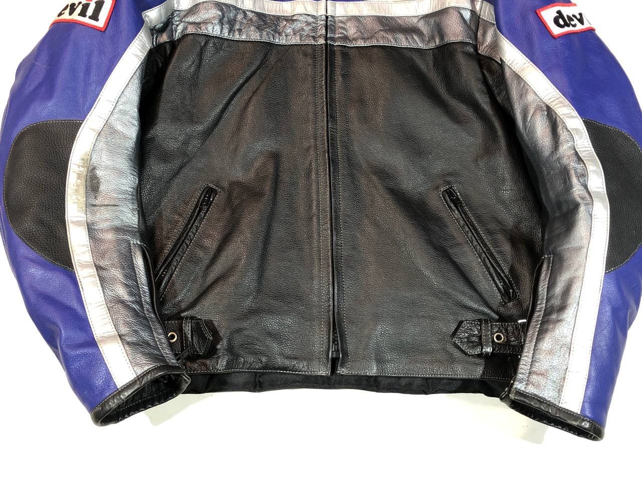 Other Route 69 Bike Shell Michelin Moto Leather Jacket Vintage Size US M / EU 48-50 / 2 - 9 Thumbnail