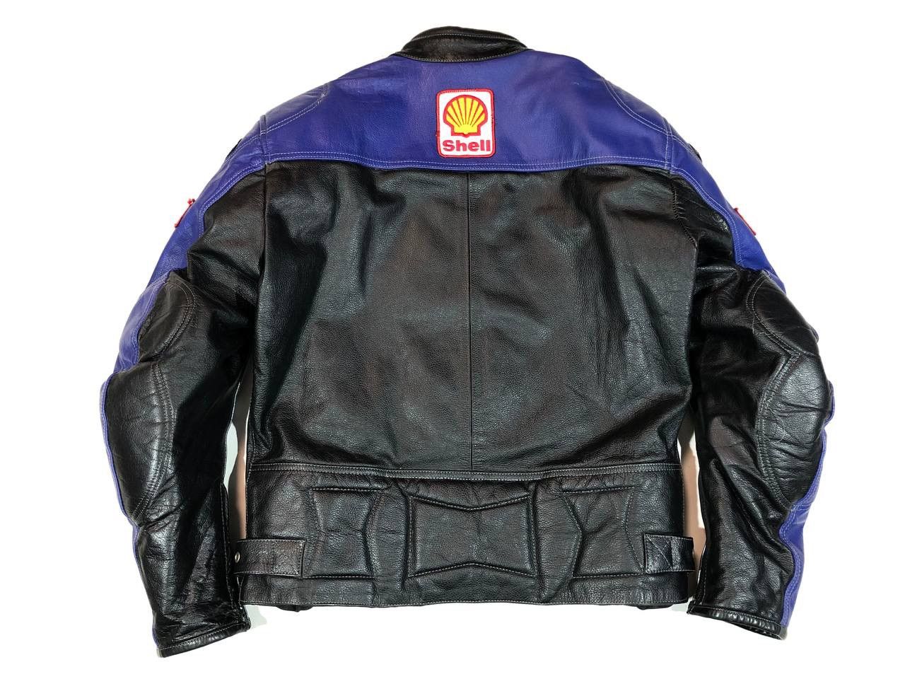 Other Route 69 Bike Shell Michelin Moto Leather Jacket Vintage Size US M / EU 48-50 / 2 - 2 Thumbnail