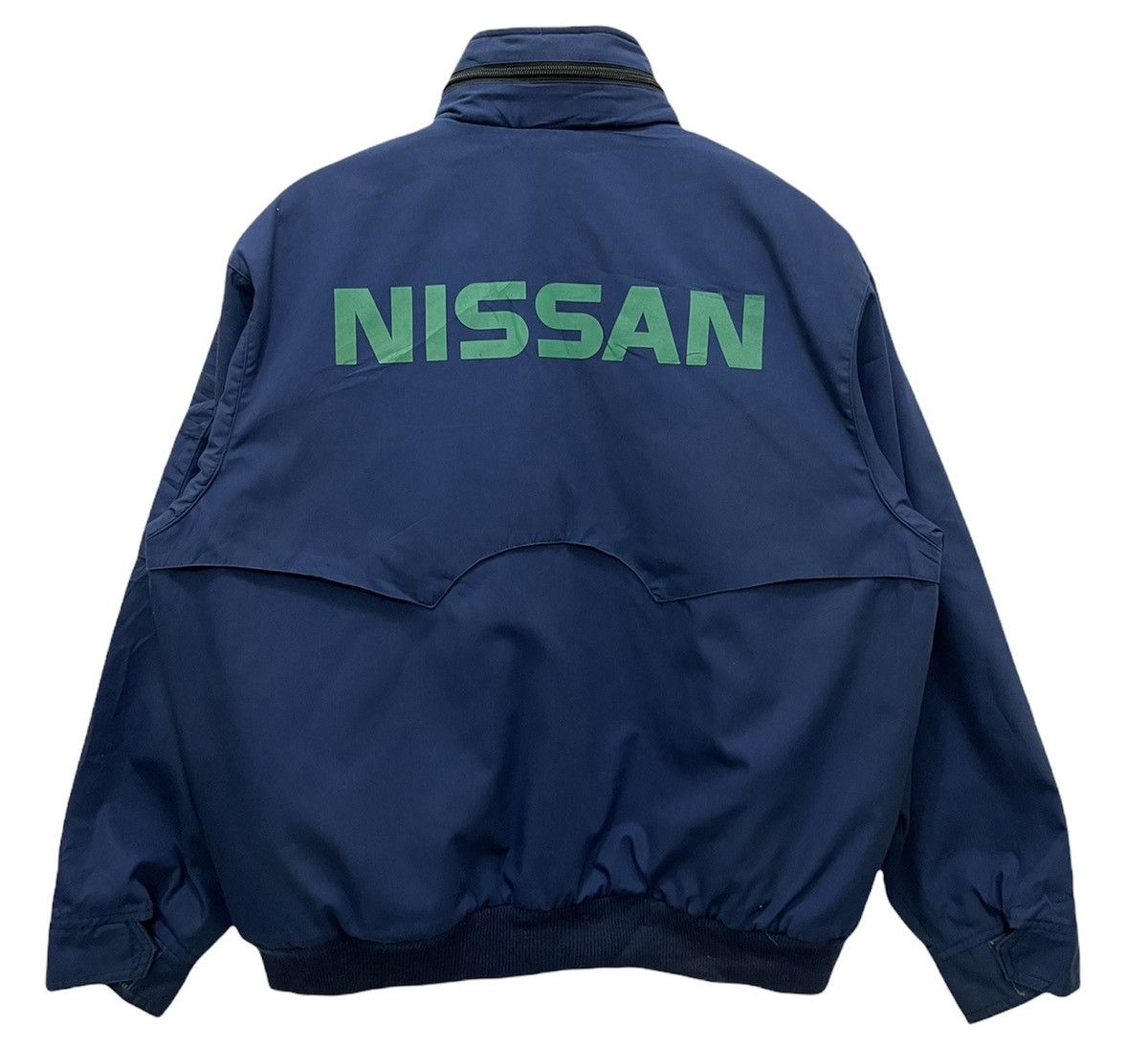 Sports Specialties Vintage Nissan Bomber Jacket Hidden Hoodie Size US M / EU 48-50 / 2 - 1 Thumbnail