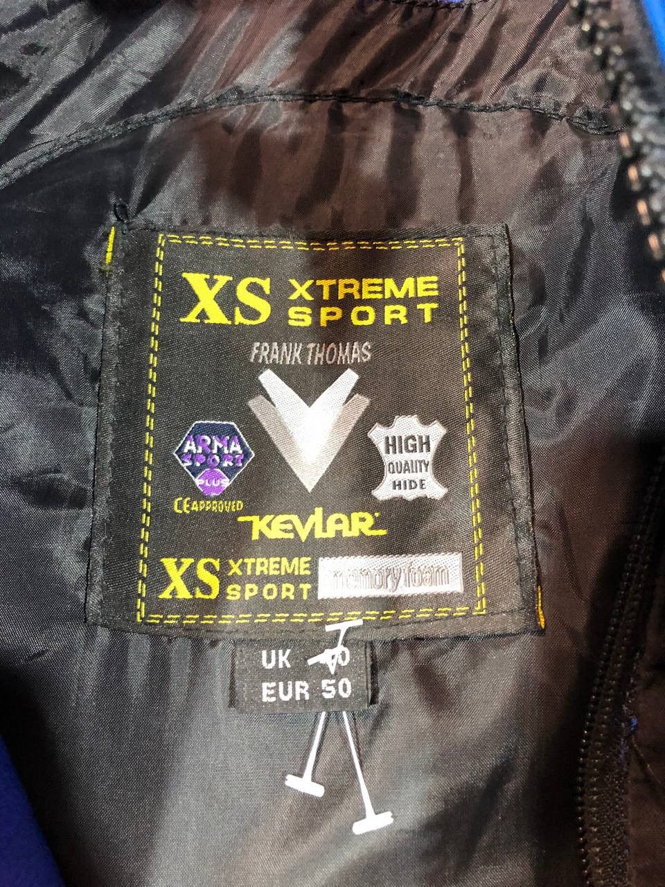 Other XS Xtreme Sports-R Series Moto Leather Jacket Racing Size US M / EU 48-50 / 2 - 9 Thumbnail