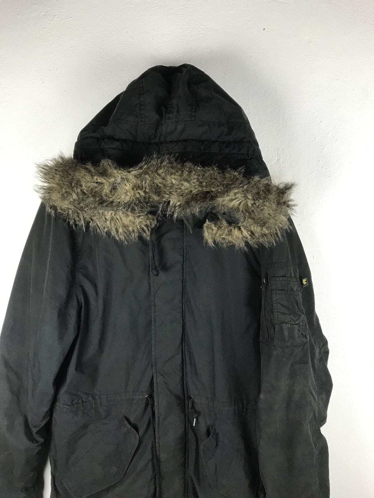Alpha Industries 🔥SALE🔥ALPHA INDUSTRIES FISHTAIL PARKA JACKET FUR HOODIE Size US L / EU 52-54 / 3 - 5 Thumbnail