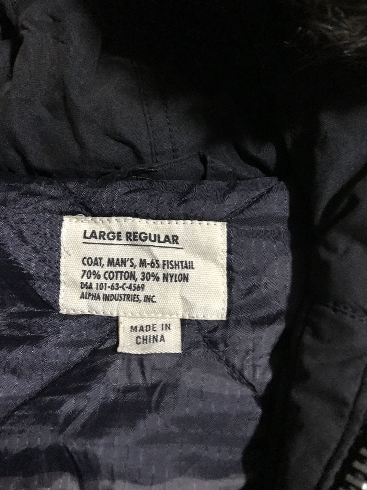 Alpha Industries 🔥SALE🔥ALPHA INDUSTRIES FISHTAIL PARKA JACKET FUR HOODIE Size US L / EU 52-54 / 3 - 7 Thumbnail