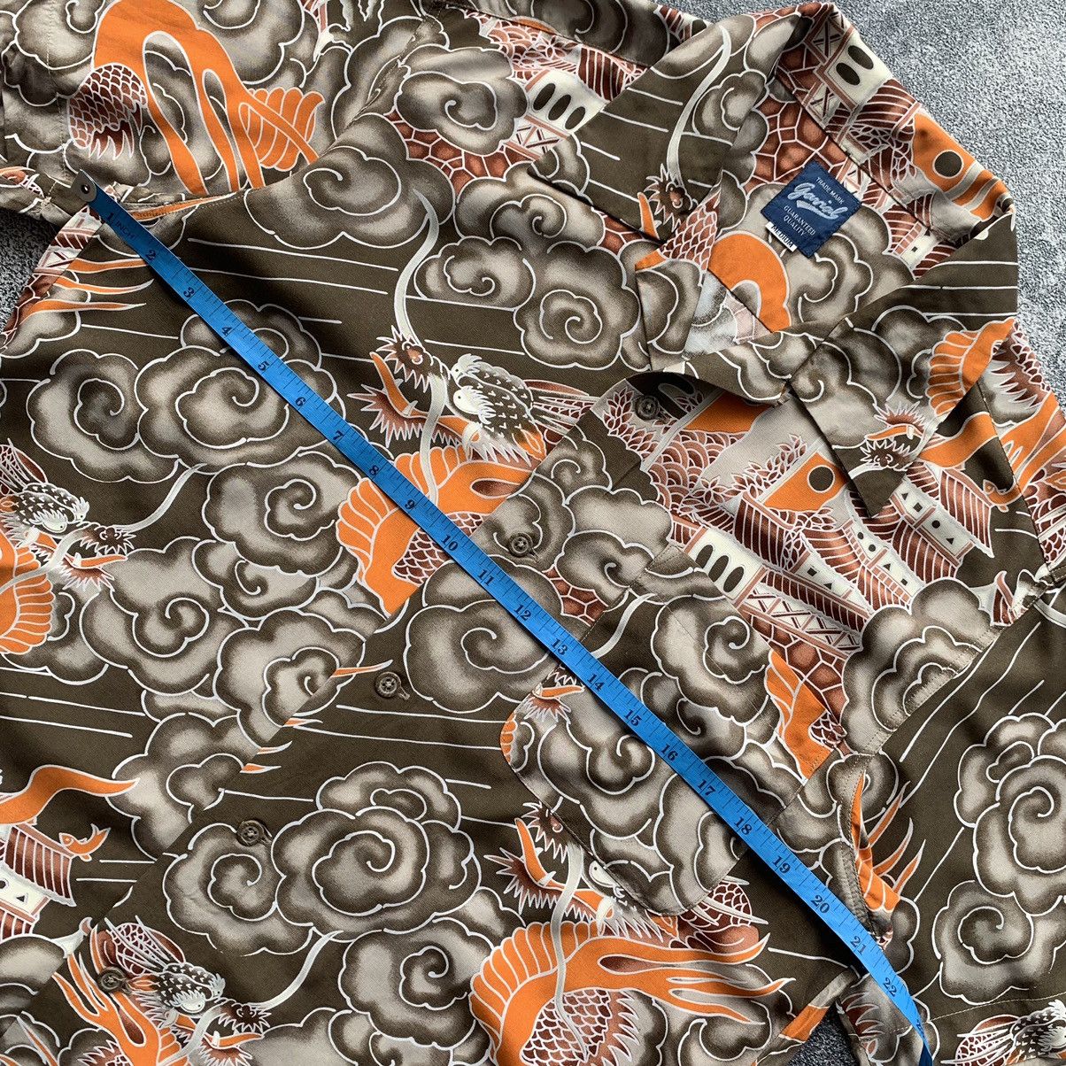 Japanese Brand RARE 🔥Gavial Rayon Japanese traditional flying Dragon Size US M / EU 48-50 / 2 - 9 Thumbnail