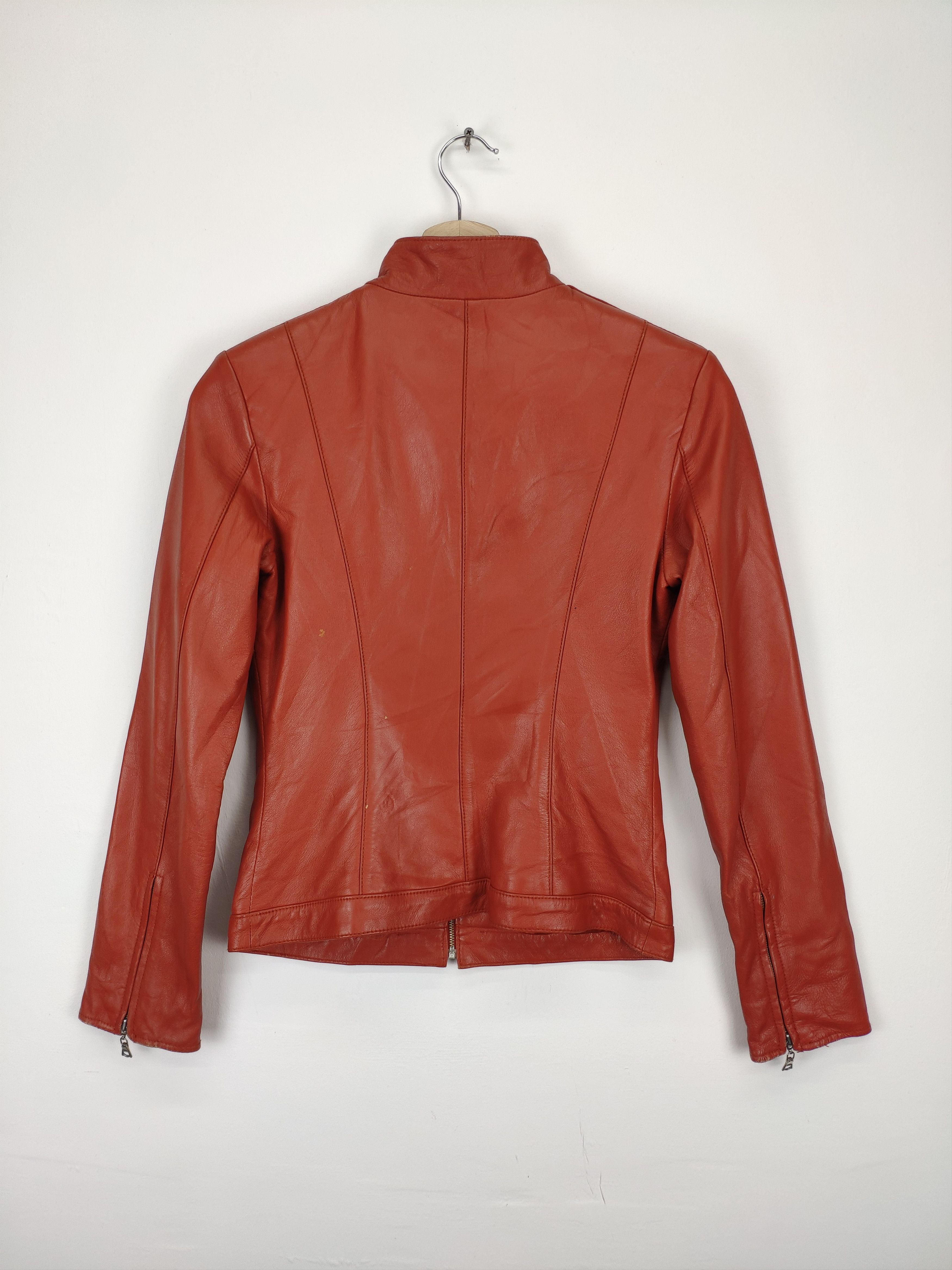 If Six Was Nine × Vintage Vintage Leather Punk Jacket Style by Little New York Size XS / US 0-2 / IT 36-38 - 14 Thumbnail