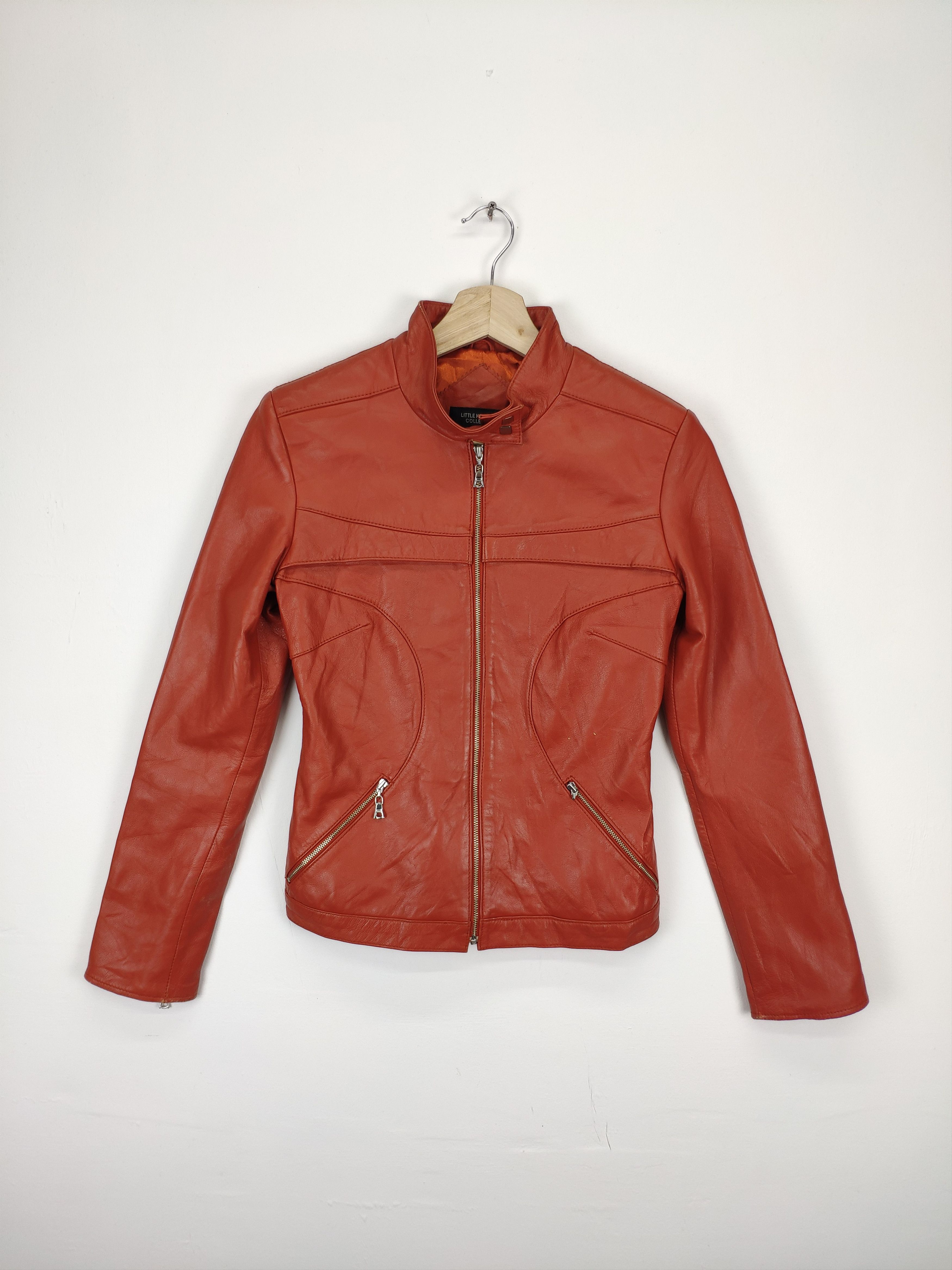 If Six Was Nine × Vintage Vintage Leather Punk Jacket Style by Little New York Size XS / US 0-2 / IT 36-38 - 1 Thumbnail