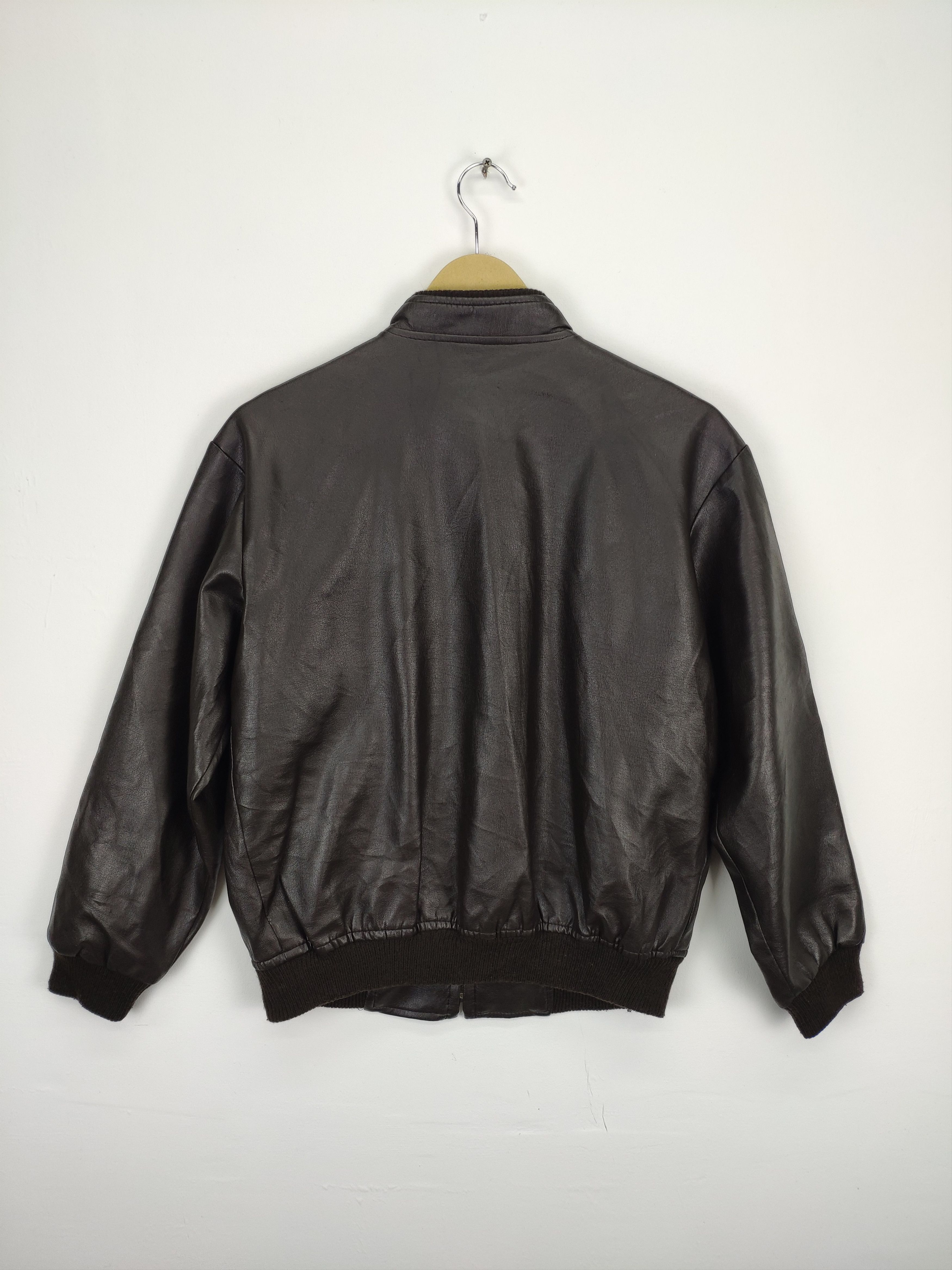 Japanese Brand × Vintage Vintage Pu Leather Jacket Issey Miyake Style Size US M / EU 48-50 / 2 - 10 Thumbnail