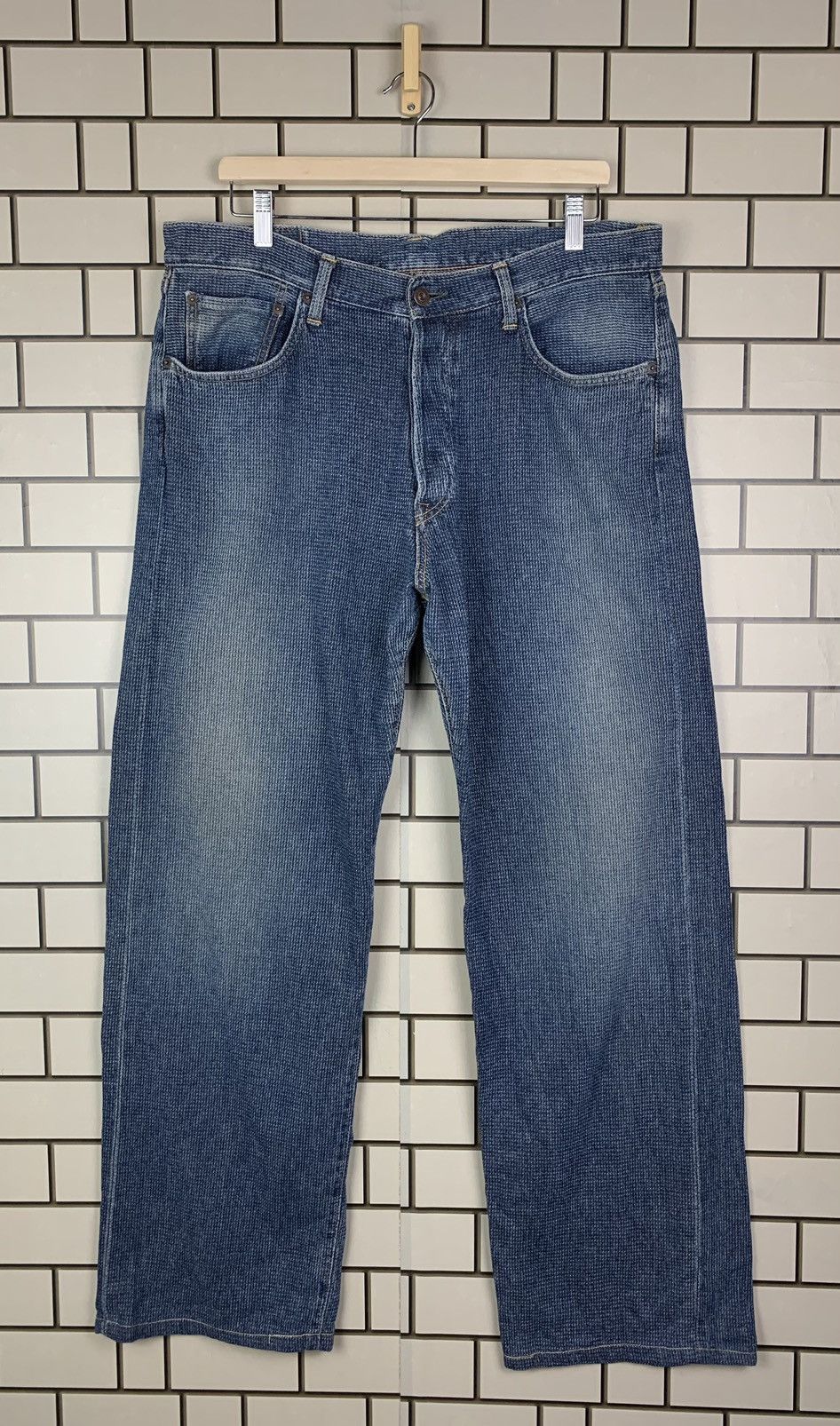Indigo × Japanese Brand × Vintage Vintage Japanese Brand Liberto Denim Size US 36 / EU 52 - 2 Thumbnail