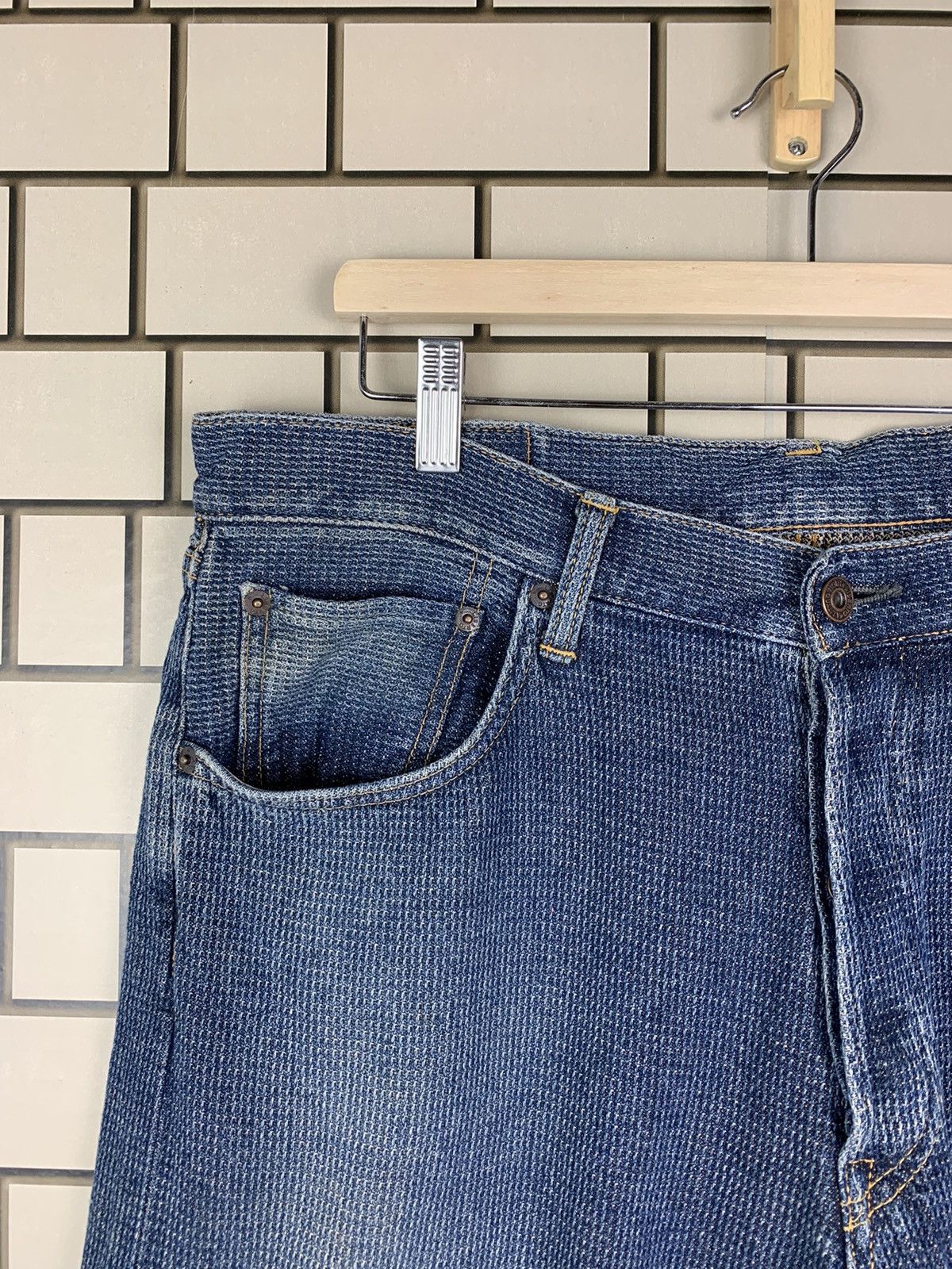 Indigo × Japanese Brand × Vintage Vintage Japanese Brand Liberto Denim Size US 36 / EU 52 - 7 Thumbnail