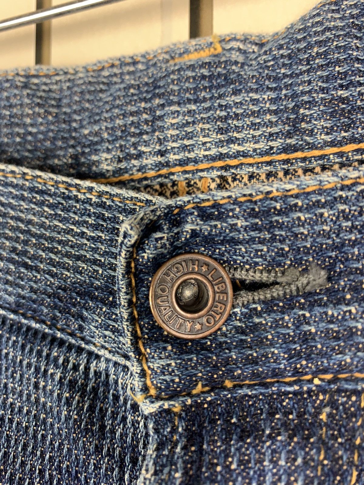Indigo × Japanese Brand × Vintage Vintage Japanese Brand Liberto Denim Size US 36 / EU 52 - 9 Thumbnail