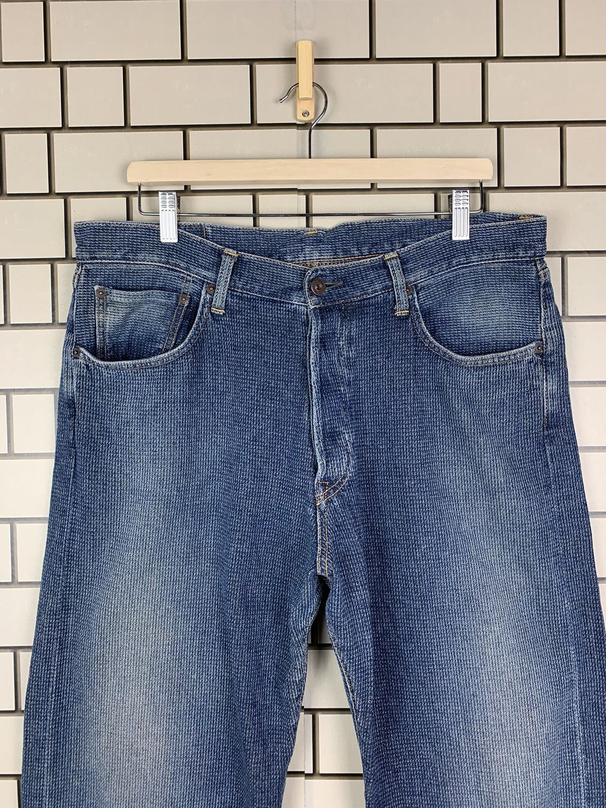 Indigo × Japanese Brand × Vintage Vintage Japanese Brand Liberto Denim Size US 36 / EU 52 - 3 Thumbnail