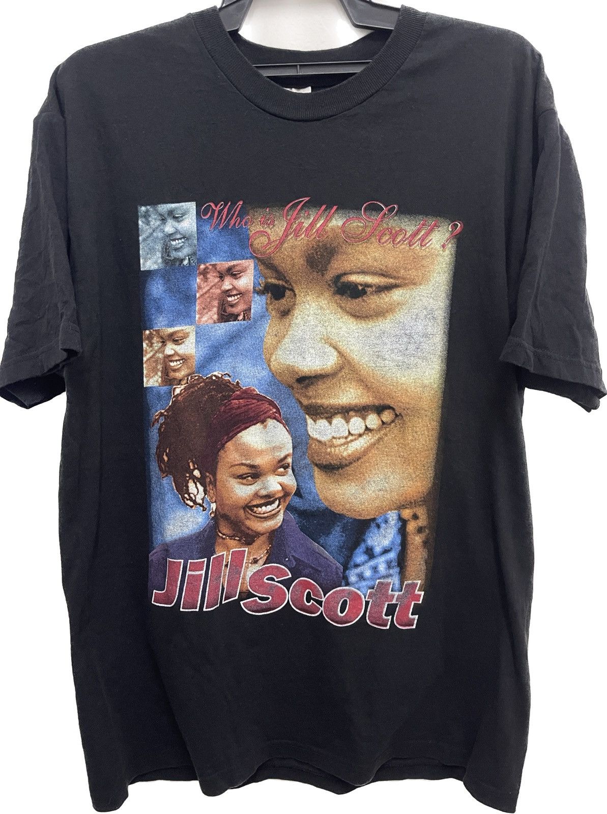 Vintage vintage jill scott rare raptee design promo shirt | Grailed